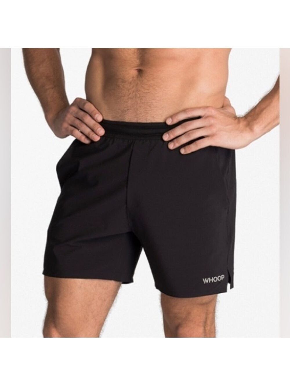 917. Men's Black Performance lined Shorts. Medium